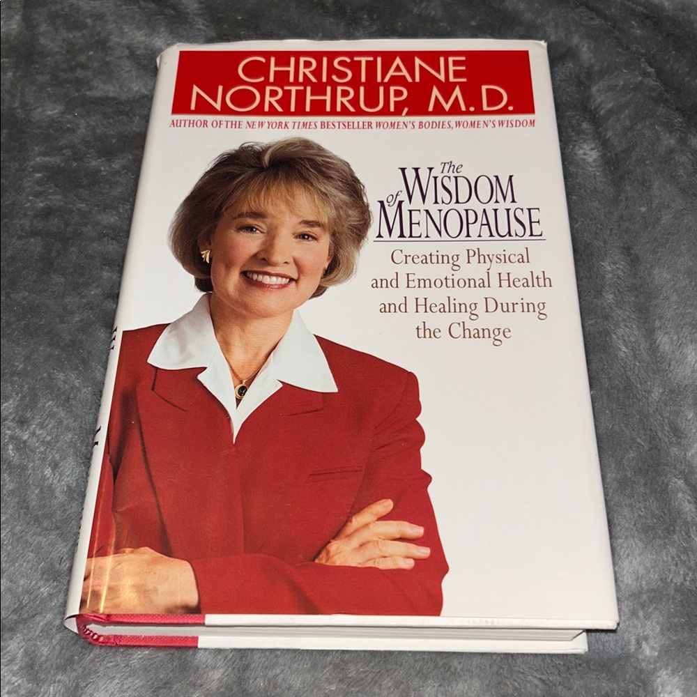📚BOOK SALE 5 for $20📚 The Wisdom Of Menopause By Christiane Northrup, HC, 2001